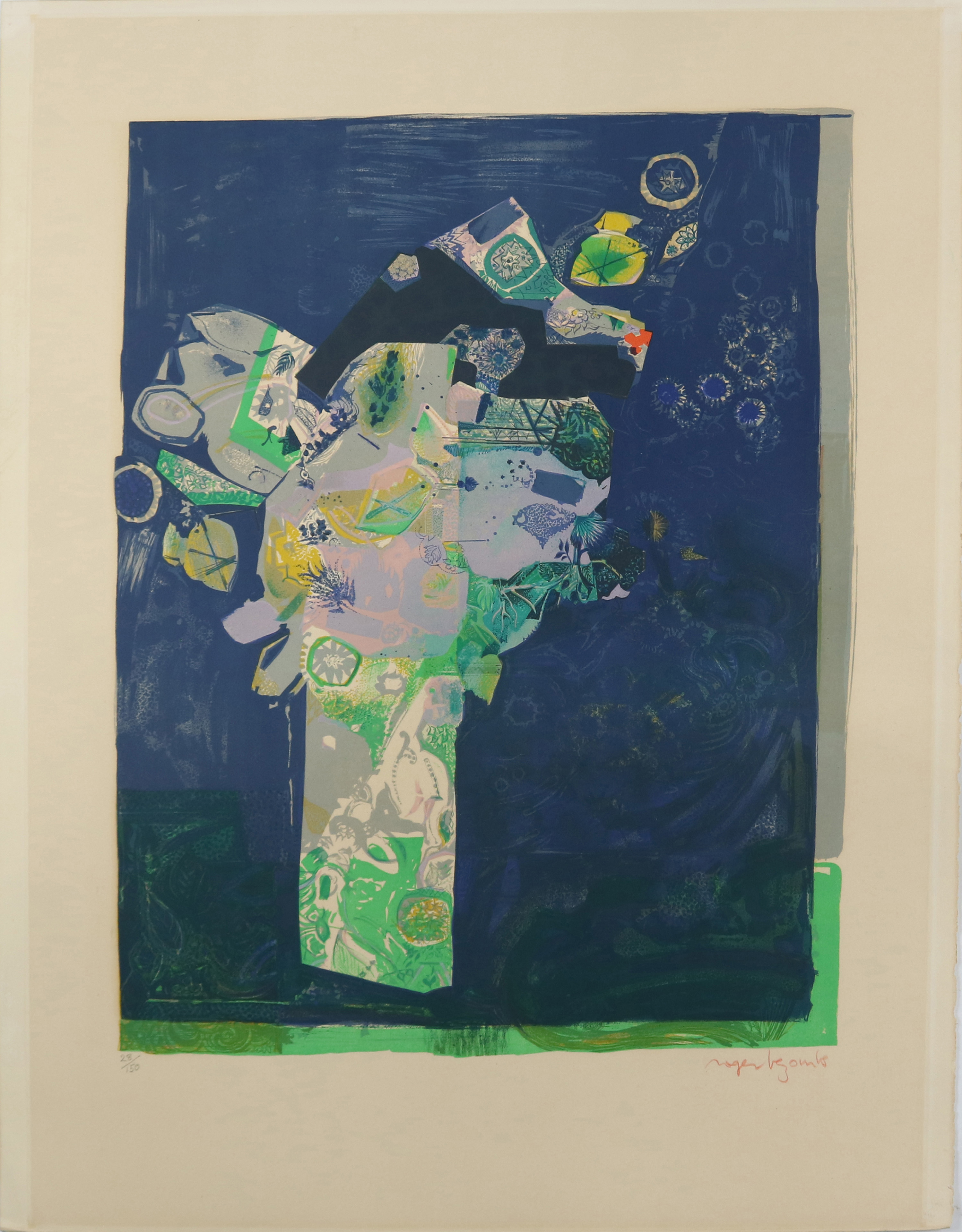 PRINTS, ROGER BEZOMBES (lot of 3)