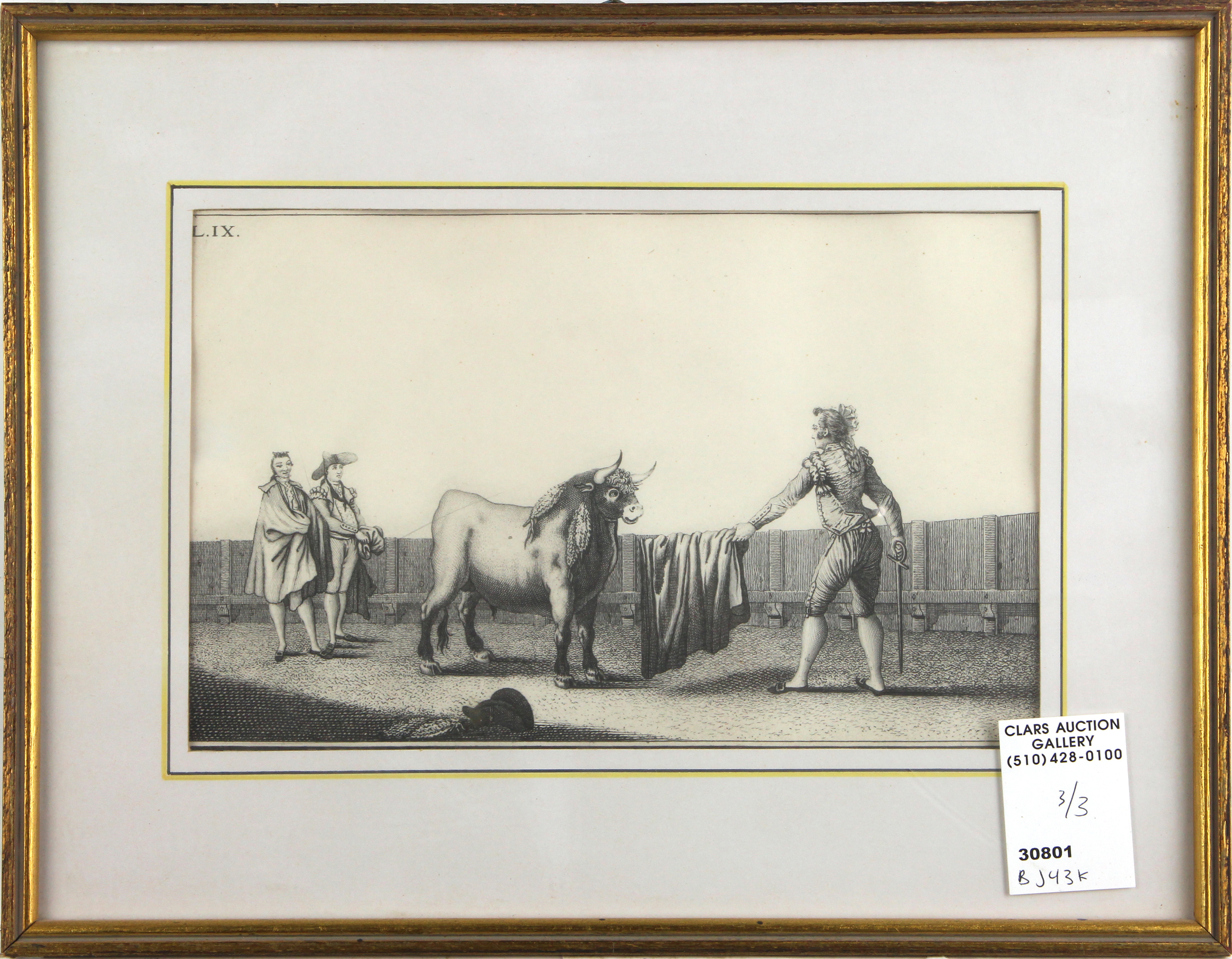 PRINTS, THE MATADOR AND THE BULL