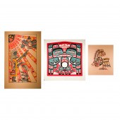 PRINTS, TONY HUNT (lot of 3) T