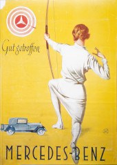 PRINTS, VINTAGE MERCEDES BENZ