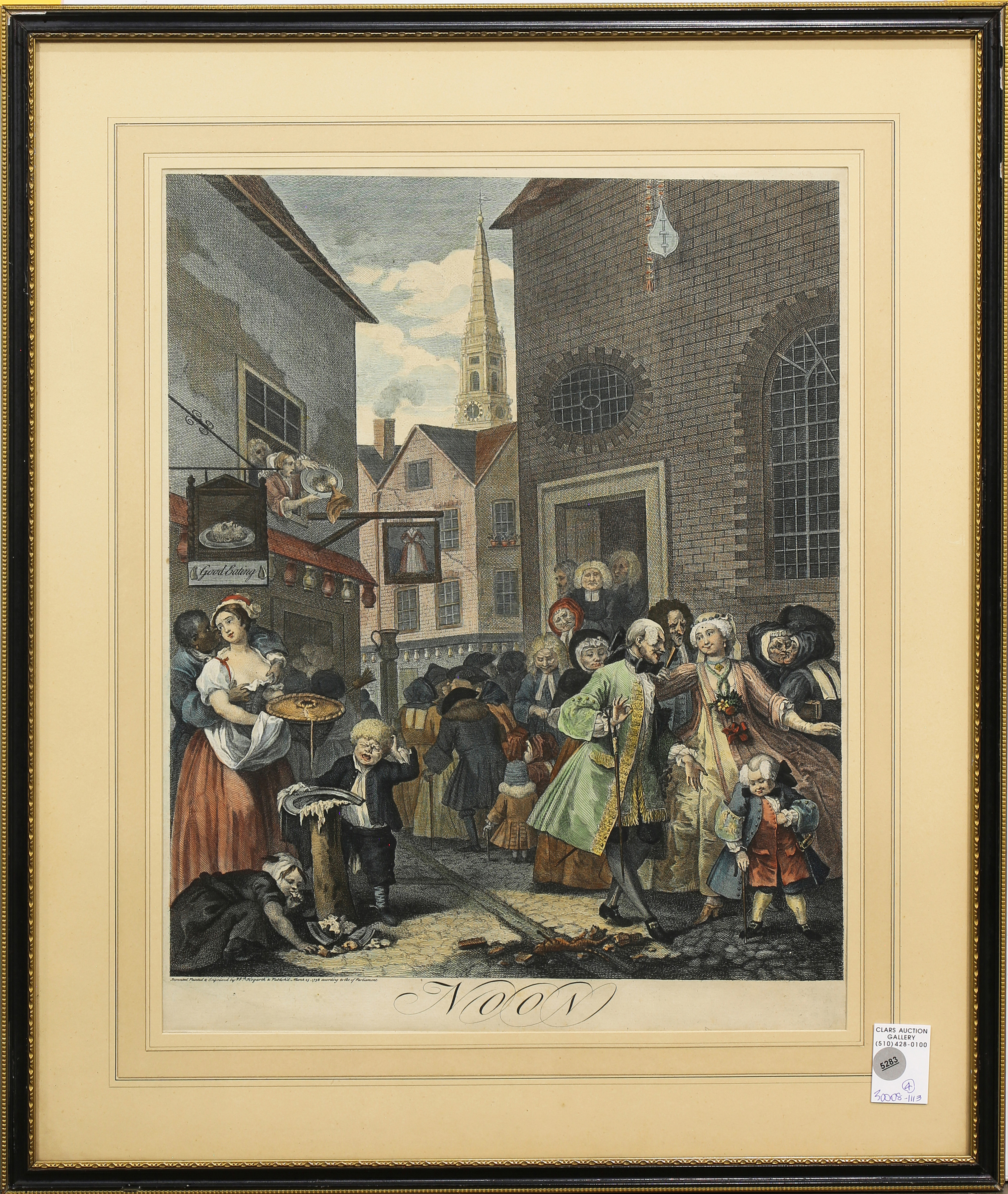 PRINTS, WILLIAM HOGARTH (lot of