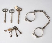 PRISON HANDCUFFSA lot of vinta