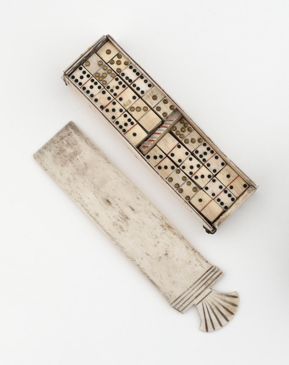 PRISONER-OF-WAR BONE GAMES BOX 19TH