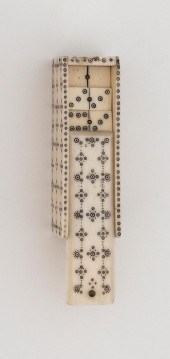 PRISONER-OF-WAR BONE GAMES BOX