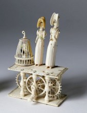 PRISONER-OF-WAR CARVED BONE SP