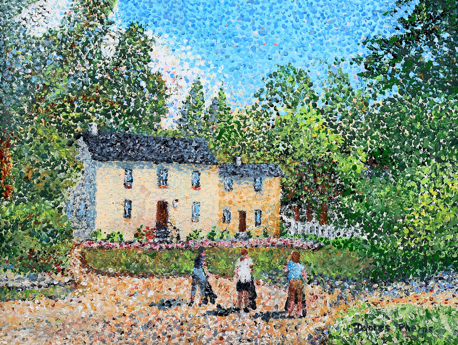 PRIZE WINNING ACRYLIC PAINTING