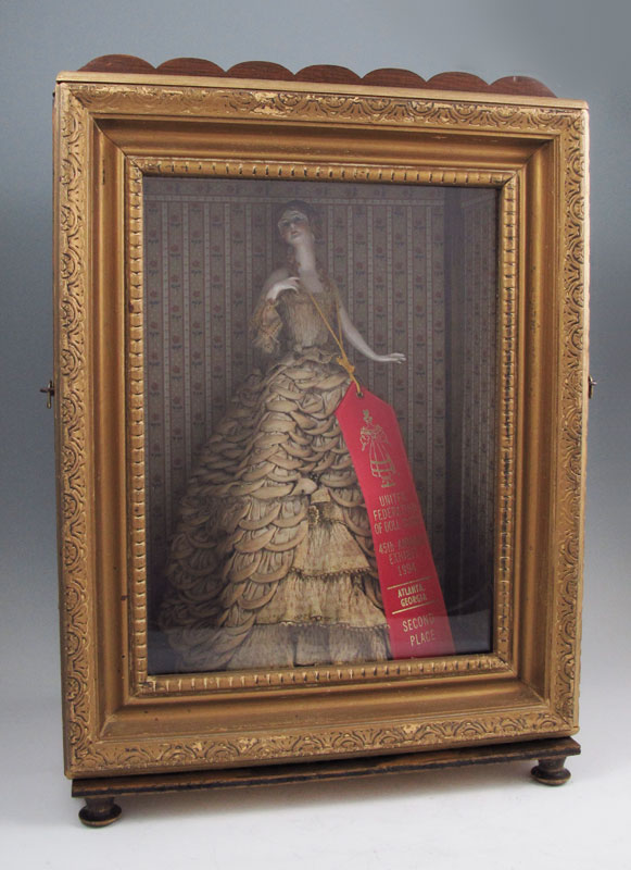PRIZE WINNING PORCELAIN HALF DOLL