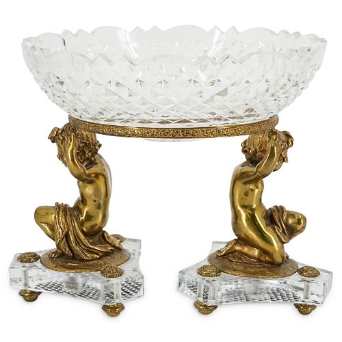 PROB. BACCARAT CHERUB GILT BRONZE