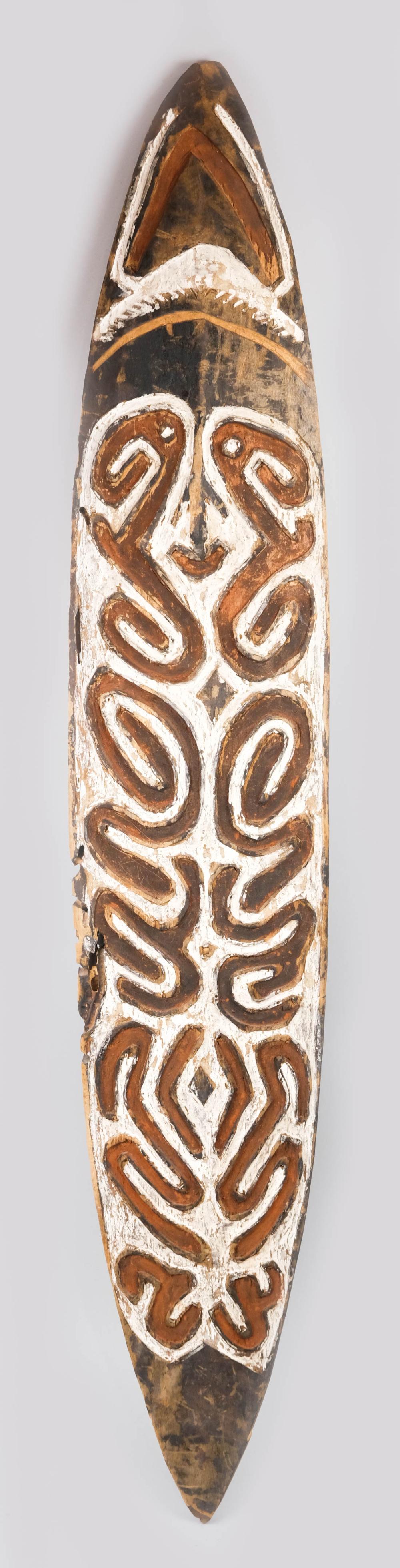 PROBABLY ASMAT WOOD POLYCHROME