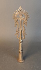 PROBABLY COPTIC WHITE METAL AL