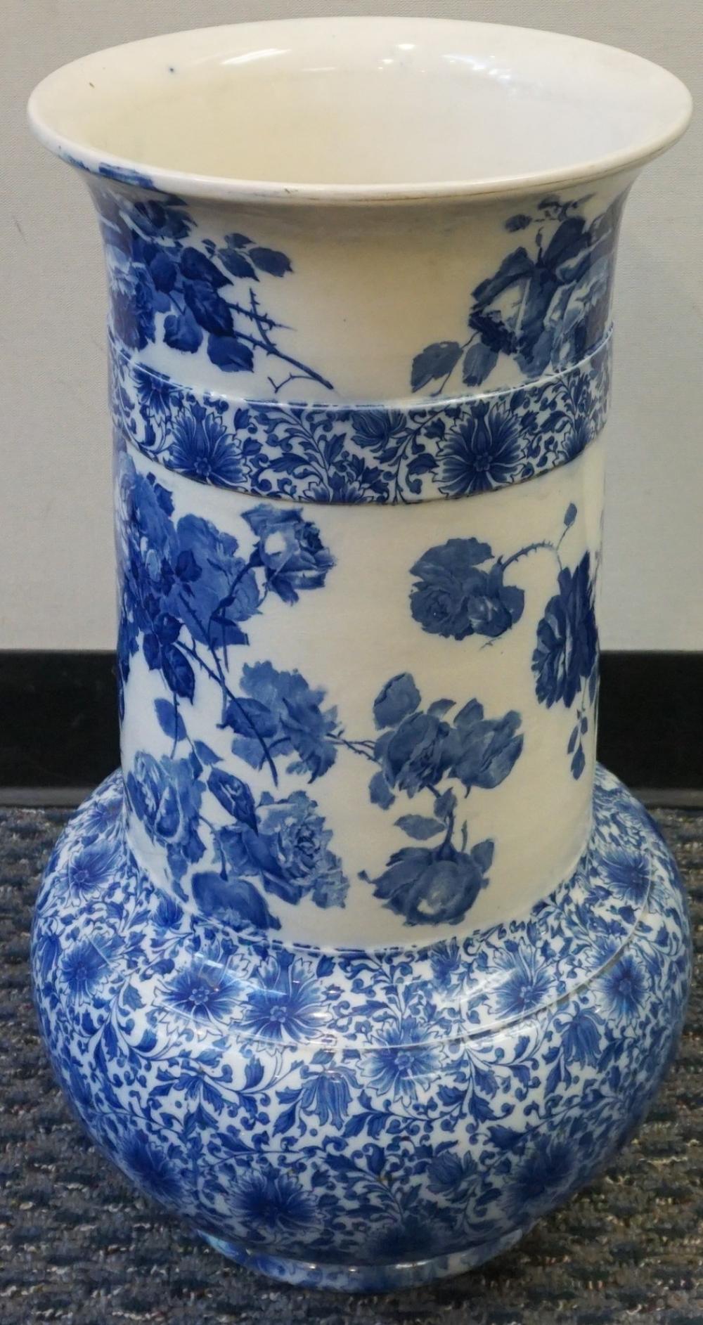 PROBABLY DOULTON BURSLEM BLUE