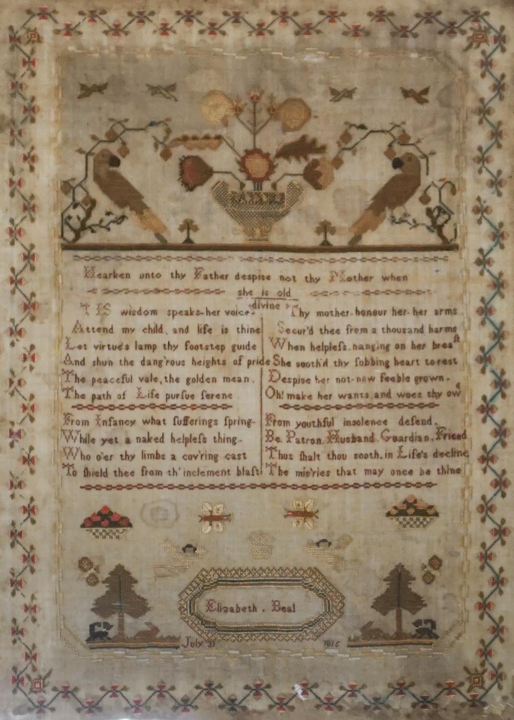 PROBABLY ENGLISH NEEDLEWORK