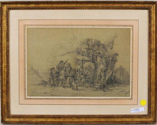 PROBABLY JULIUS ADAM "MERRYMAKERS