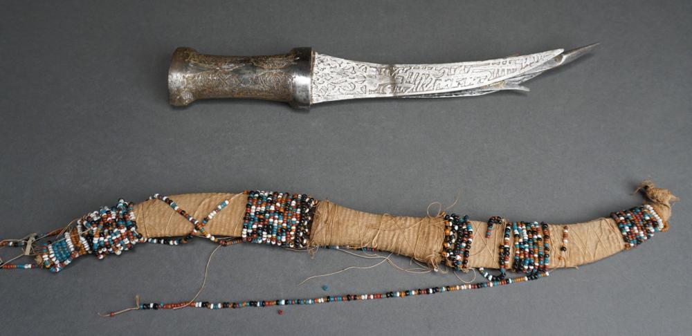 PROBABLY SYRIAN CALLIGRAPHIC ETCHED