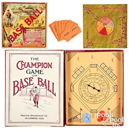 PROCTOR AMUSEMENT THE CHAMPION GAME