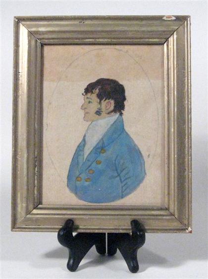 Profile portrait of a gentleman