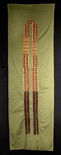 PROTO NAZCA TEXTILE SASH W/