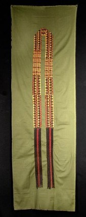 PROTO NAZCA TEXTILE SASH W/ GE