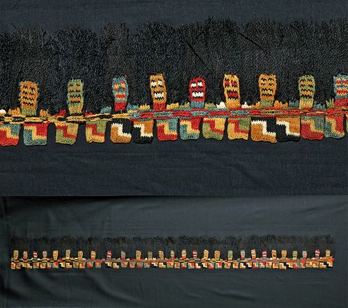 PROTO-NAZCA WOOL FRINGE BORDER