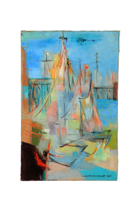 PROVINCETOWN HARBOR BY GRACE MARTIN