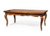 PROVINCIAL CARVED WALNUT DRAW