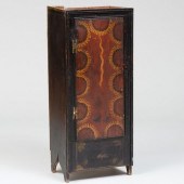 PROVINCIAL EBONIZED AND PAINTE