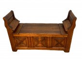PROVINCIAL FRENCH OAK HALL BEN