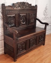 PROVINCIAL FRENCH OAK LIFT TOP