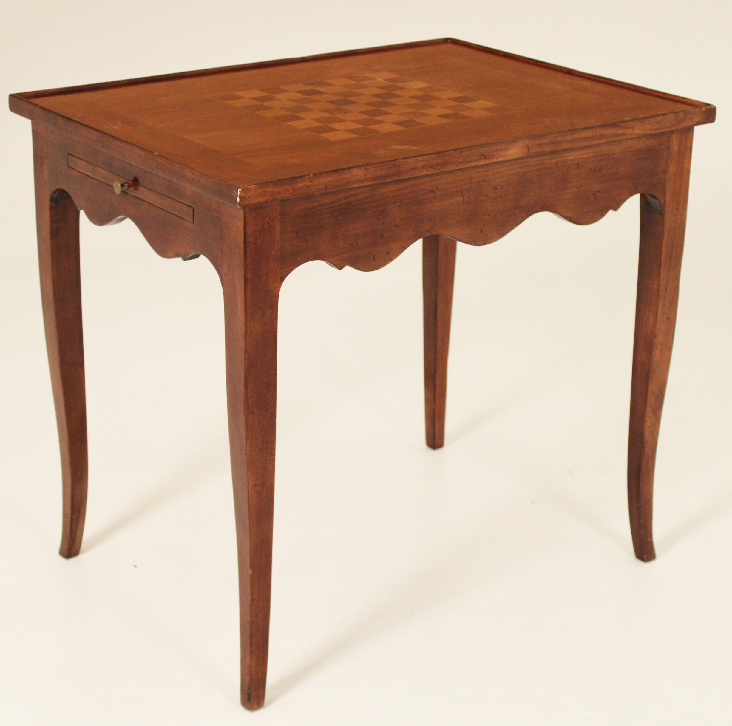 PROVINCIAL FRENCH STYLE WALNUT GAME