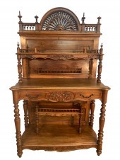 PROVINCIAL FRENCH WALNUT DESSE