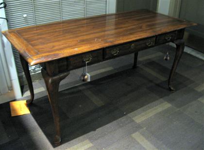Provincial French walnut writing