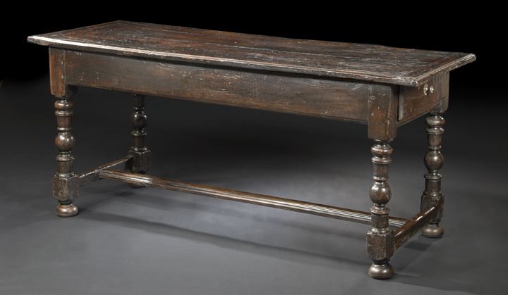 Provincial Fruitwood Side Table, 