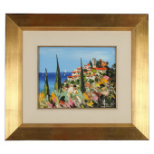 PROVINCIAL LANDSCAPE FOLK ART