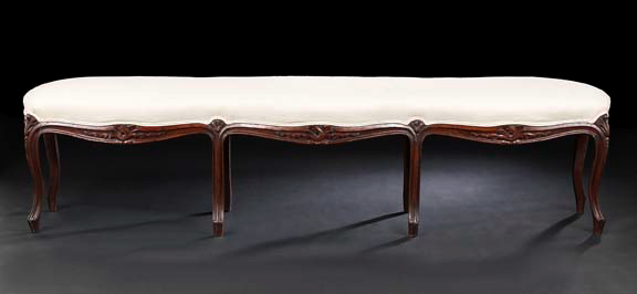 Provincial Louis XV-Style Fruitwood