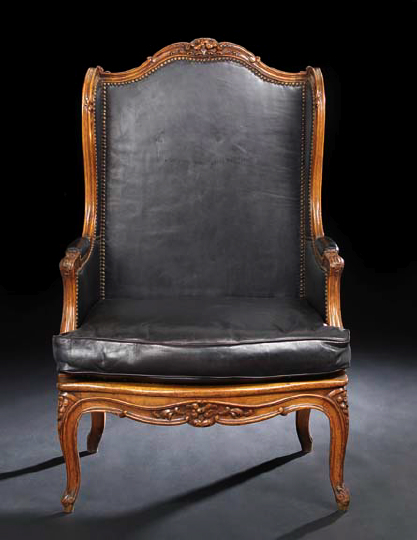 Provincial Louis XV-Style Fruitwood