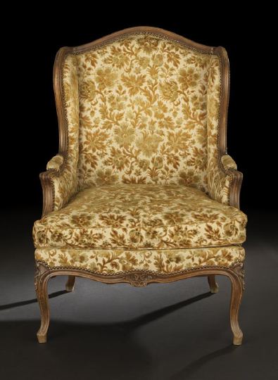 Provincial Louis XV-Style Fruitwood