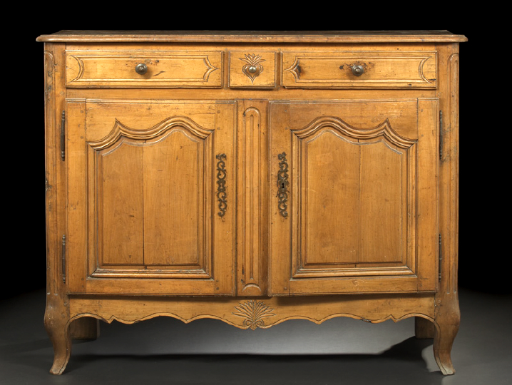 Provincial Louis XV-Style Fruitwood