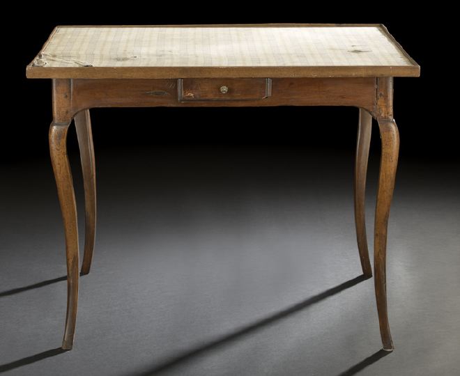 Provincial Louis XV-Style Fruitwood