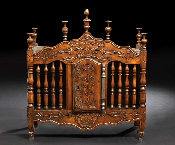 Provincial Louis XV-Style Fruitwood