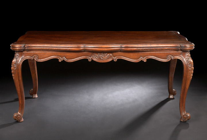 Provincial Louis XV-Style Oak and