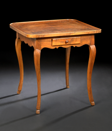 Provincial Louis XV-Style Oak and