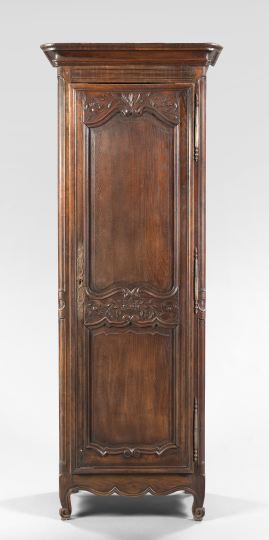 Provincial Louis XV-Style Oak