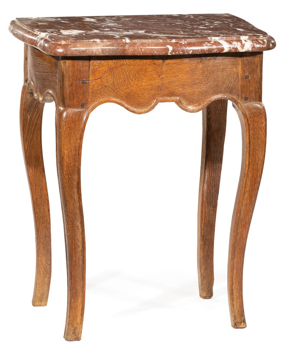 PROVINCIAL LOUIS XV-STYLE OAK