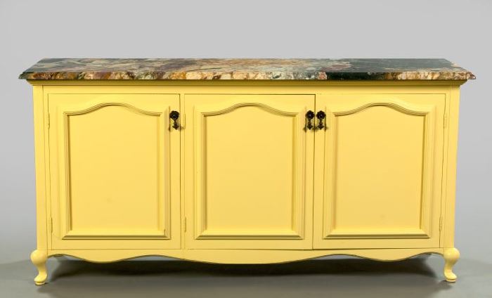 Provincial Louis XV-Style Painted