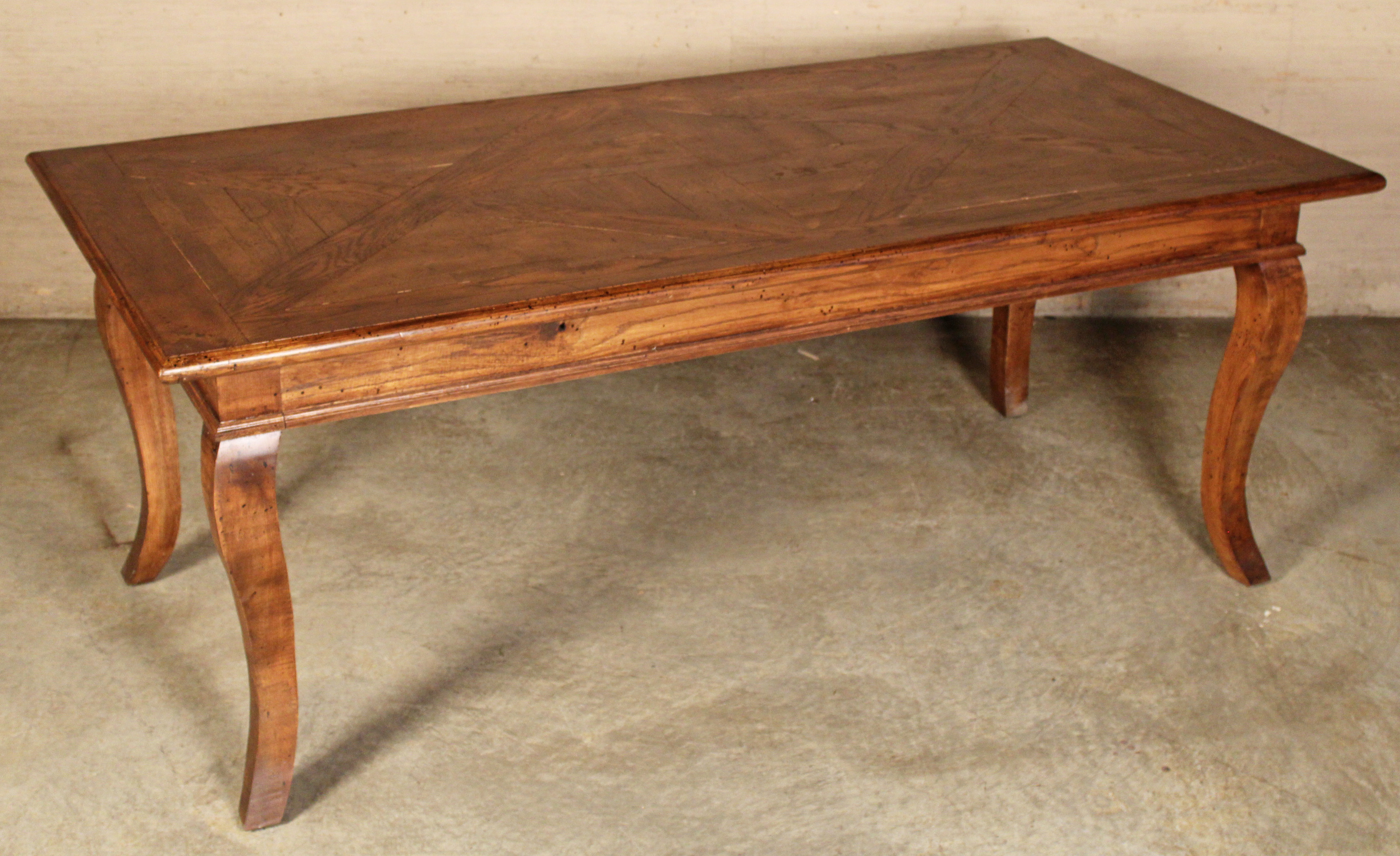PROVINCIAL LOUIS XV STYLE SOLID OAK