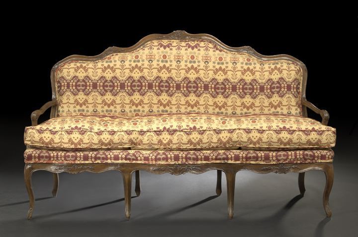 Provincial Louis XV-Style Walnut