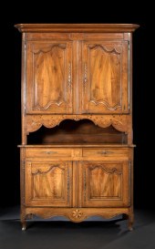 Provincial Louis XV Walnut Buf