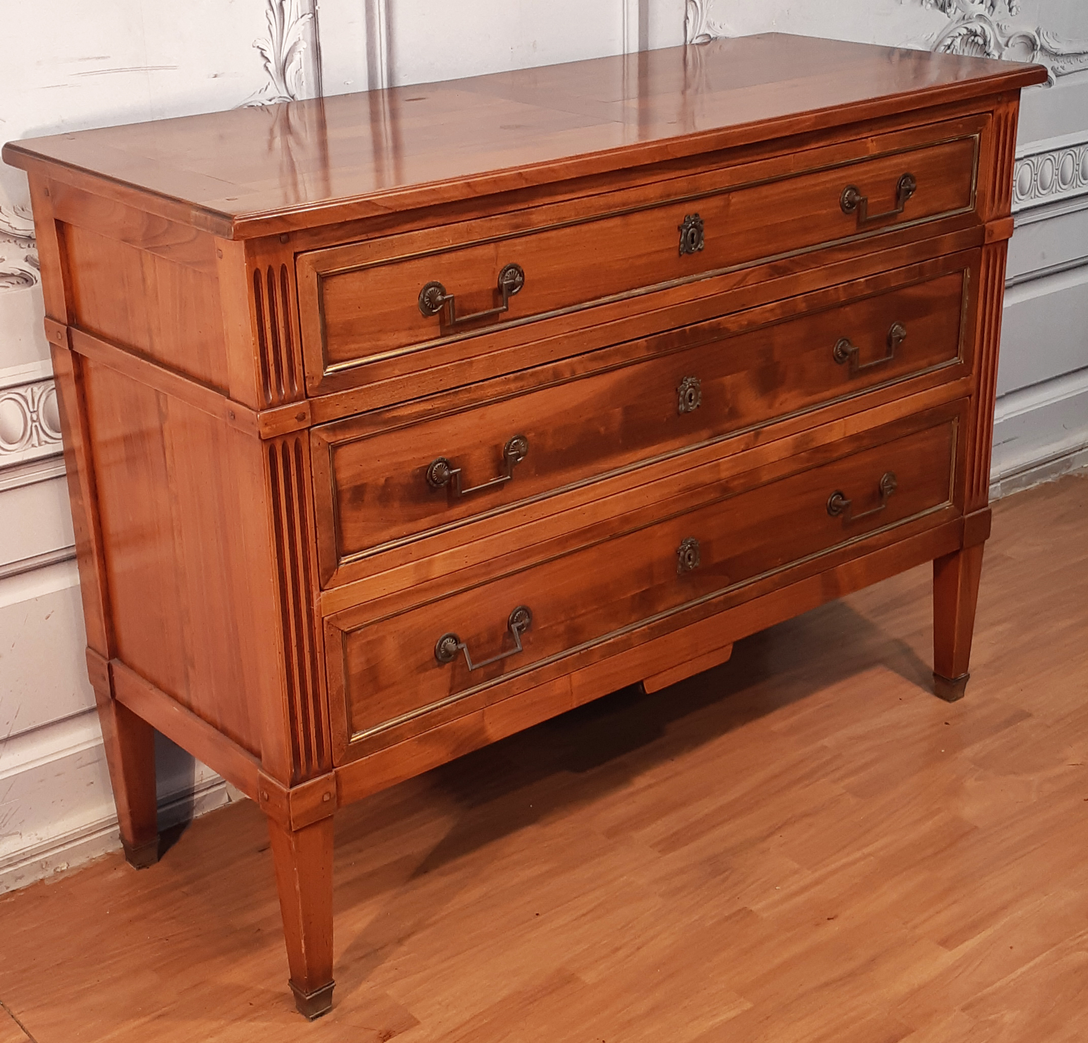 PROVINCIAL LOUIS XVI STYLE WALNUT