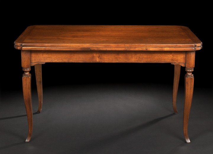 Provincial Mahogany Draw-End Table,