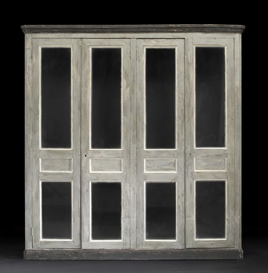 Provincial Polychromed Bookcase, 